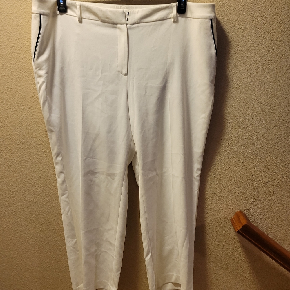 White dress pants